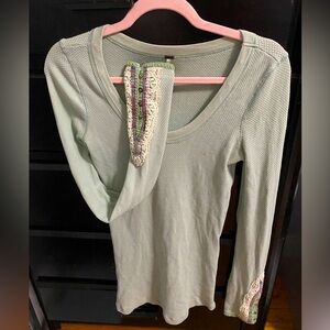 Mint Fiesta Thermal Free People RARE